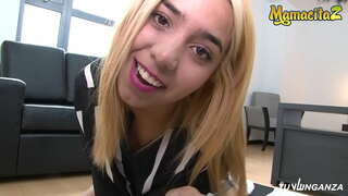 Ľ�的复仇的疯狂热哥伦比亚的阿丽亚娜Fuentes乱搞Pedro上的性爱