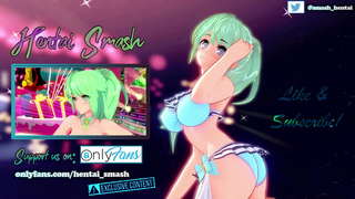 Yui ten sexo lésbico co seu profesor na aula.