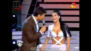 Silvina Escudero en spandex blanka