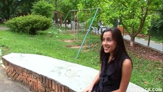 Latina saanud sooja näo pärast saada oma tuss ja perse keppis raske