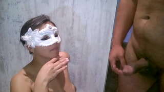 НанаБуккаке - Nana фазендо boquete ali amigo.