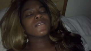 Teef kutje liet een scheet