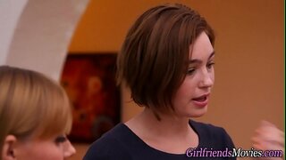 Busty luctus licks lesbia