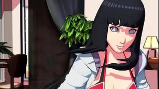 Hinata dans MMD 3D SDM naruto