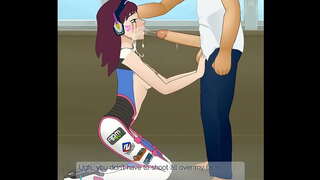 D. Va : Blowjob Schermen