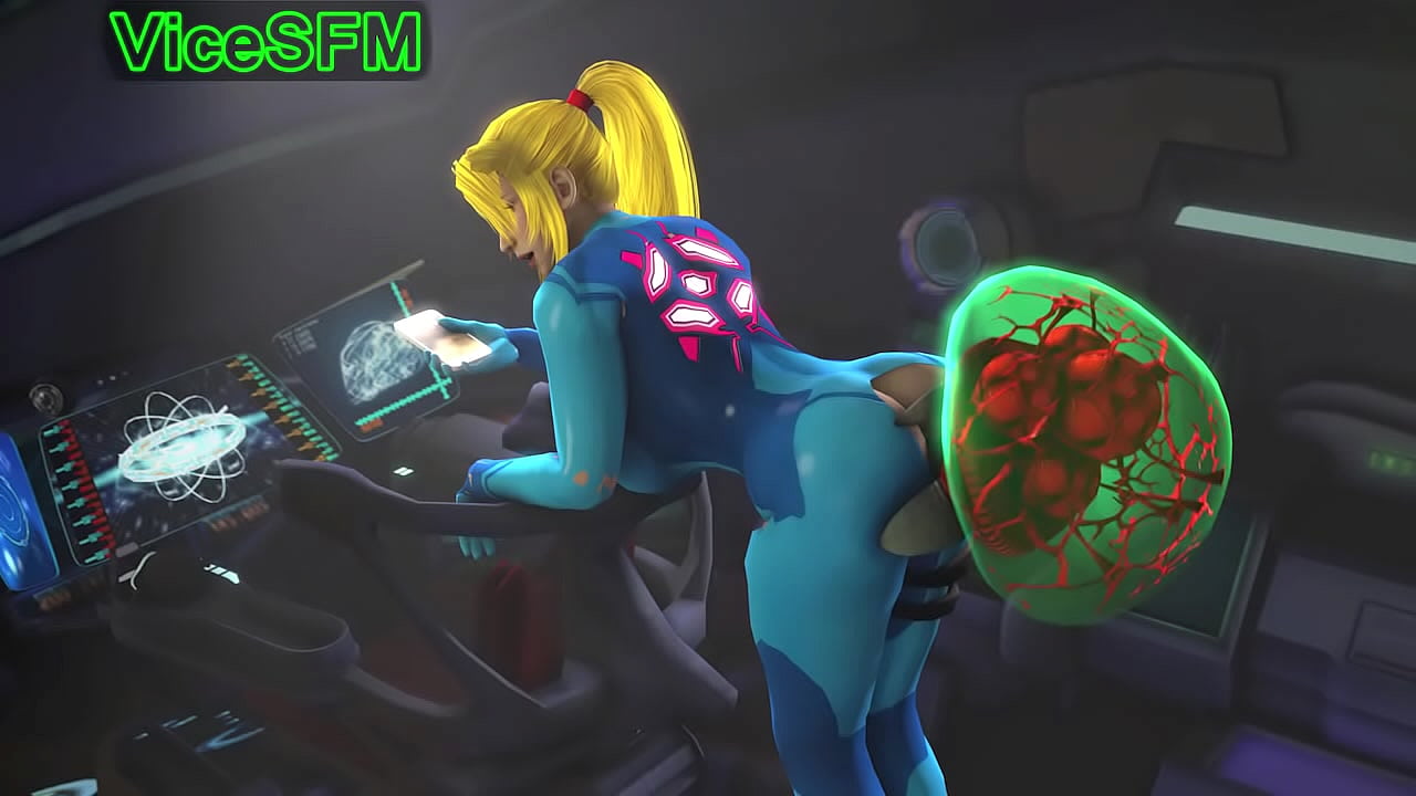 Samus Aran bir hayvon tomonidan fucked (ovoz)