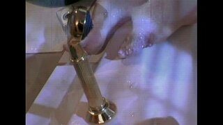 Horny lesbians fuck in hot tub